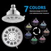 JINYOMFLY Rain Shower Head with LED, Rain Shower with LED
