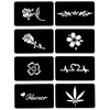 Tattoo Stencil Template 80 Stencils on 4 Sheets Set Sienna