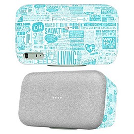 MightySkins Skin Compatible with Google Home Max - Faith | Protective, Durable, and Unique Vinyl Decal wrap Cover | Easy to Apply | Made in The USA