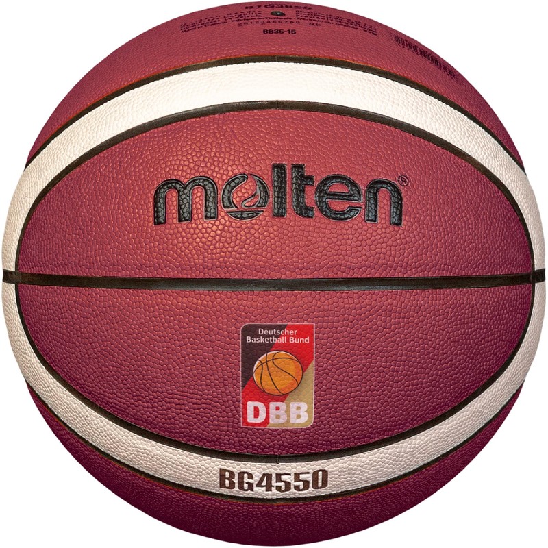 Molten Basketball B7G4050-DBB, TOP Match Ball, Premium Synthetic Leather, 12