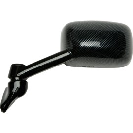 Emgo Kawasaki ZX600D & ZZR600 Replacement Mirrors, Carbon Fiber, 20-29623/24