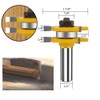 TAIWAIN 1/2 Inch Shank Woodworking Cutter 6 Finger Joint Router