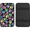 Universal Car Center Console Cushion Pad,Dog Paw Print 2 Car