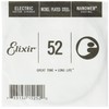 Elixir® Single electric guitar strings with NANOWEB® coating (.052)