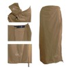 onewind Rain Skirt for Men and Women, Half Poncho Waterproof