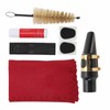 Tenor Saxophone Mouthpiece Kit Mouthpiece with Plastic Cap Cleaning Brush