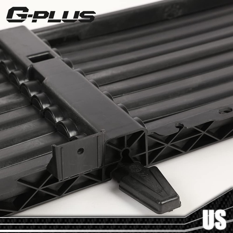 G-PLUS Radiator Upper Shutter Grille Replacement Compatible with 2018 Chevy
