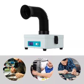 3-layer Filtration Smoke Absorber Remover HEPA & Carbon Solder Fume Extractor