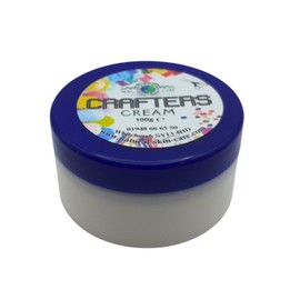 Crafters Cream Hand Cream 100g by Elegance Natural Skin Care Restore & Repair Handcream Dry Chapped Hands Arts and Crafts