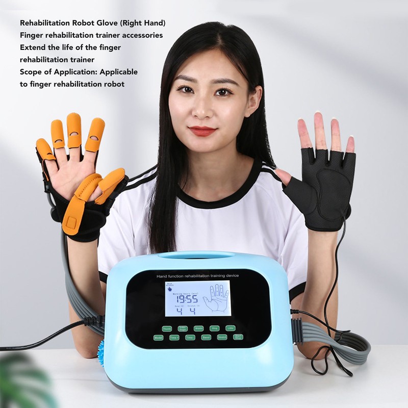 Right Hand Rehabilitation Robot Glove Accelerate Recovery Resin Fiber Finger