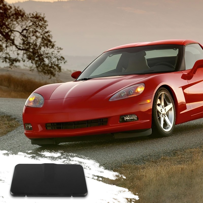 PEVAST Sun Visor Vanity Mirror Cover Compatible with Chevy Corvette