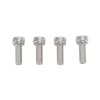 2pcs 1in High Temp Exhaust Clamp Aluminum Butt Joint Exhaust