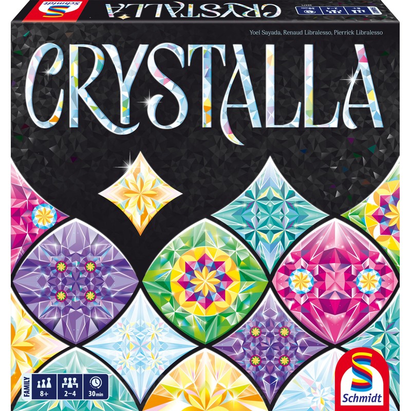 Schmidt Spiele 49471 Crystalla Family Game Tile-based Game