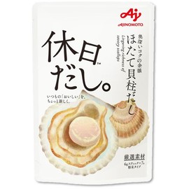 Ajinomoto Holiday Dashi, Scallop Scallop, Granules, 7 Sticks Bag, Dashimoto, Hondo, Japanese Style, Gift, Luxury