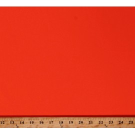 Poplin Blaze Orange Medium Weight 60" Wide Polyester Fabric by the Yard A508.67