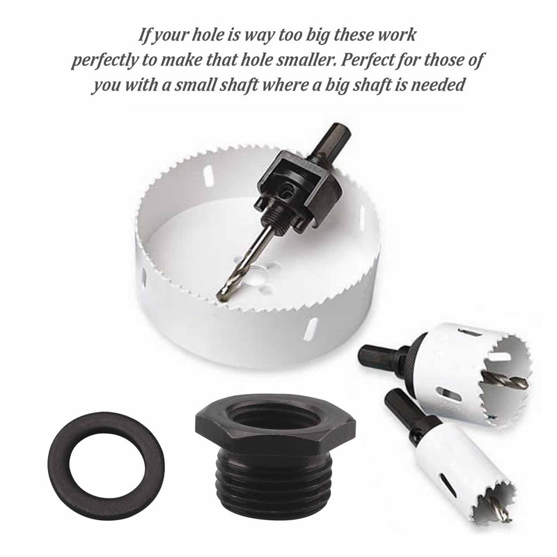 Holesaw Arbor Adaptor 28112 for Ivy Classic 28112 Hole Saw