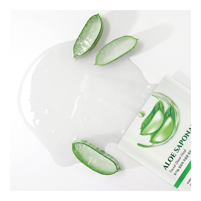 A4ME Aloe Mask Pack Soothing Moisture Replenishing Moisturizing - 30
