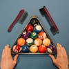 Mtxorvix 9Inch 100% Soild Wooden Handle Pool and Rail Brush