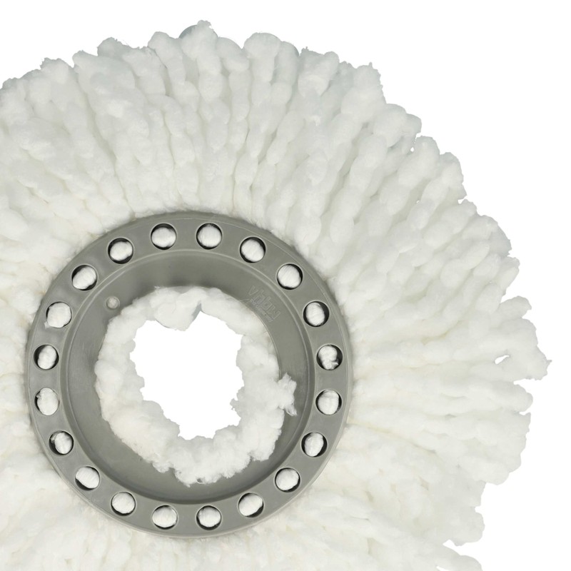 vhbw 4 x Mop Covers Compatible with Leifheit Clean Twist