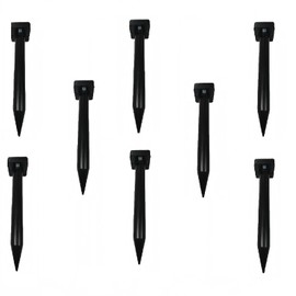 Ultrasonic Solar Mole Repellent Rodent Vole Snake Gopher Deterrent Sonic Mole Spikes Outdoor 8 PCS Waterproof Chipmunk Groundhog Repeller for Garden Lawn Yard Farmland