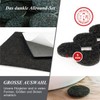 Assorted Heavy Duty Felt Pads - Brown, 226 pieces, as