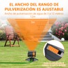 HOGESA Aspersores de Riego Jardin, Boquilla Giratorio Automático, Aspersor de