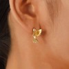 Cimenexe Bohemian Bird Stud Earrings Gold Hummingbird Earrings Small Metal