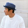 Basic Ench Cotton Terrapinch Pork Pie Hat Hat Women Men