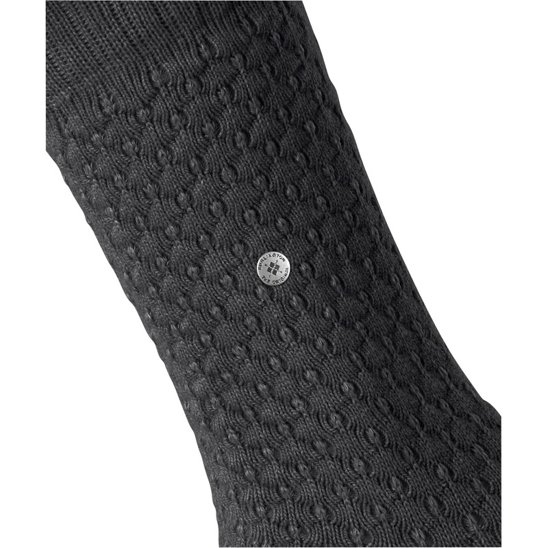 Burlington Orkney Opaque Cotton Socks, Black 3000.