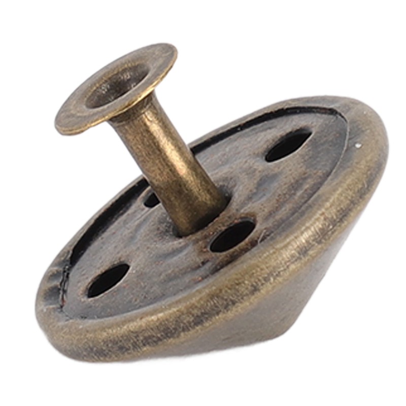 100pcs Mushroom Rivets Multipurpose Double Cap Mushroom Rivets for Belts