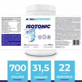 ALLNUTRITION Isotonic Drink Powdered Concentrate for Endurance Boost and Post-Workout Recovery Hydrates and Provides Electrolyte Replenishment with Glucose 700 g Pure