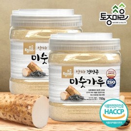 Tojong Village HACCP certified domestically produced mountain hemp black soybean powder 700g / 토종마을HACCP인증 국산 산마검정콩미숫가루 700g X 2통