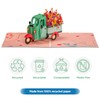 Frndly by Paper Love Vintage Flower truck Pop Up Card