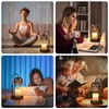 Black Candle Warmer Lamp with Timer - Adjustable Height Candle