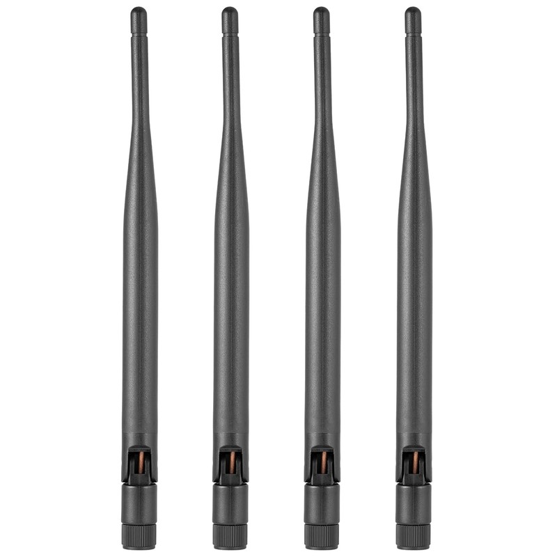 POBADY 4PCS Dual Band WiFi Antenna 2.4GHz 5GHz 5.8GHz Antenna