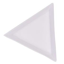 Nail Triangle Tray Plate Parts Stone Plate 5-Piece Set / 네일 삼각트레이 접시 파츠 스톤 플레이트 5개 세트