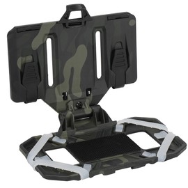 SIVIGEAR Tactical Phone Holder for Plate Carrier Vest, Quick Release & Adjustable Phone Mount, Compatible with 4.7-6.7 inch Smartphones, Durable Tactical Accessories for Outdoor Enthusiasts MCBK