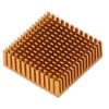 8Pcs Cooling Fins Aluminum Alloy Power Radiator Slotted Heatsink for