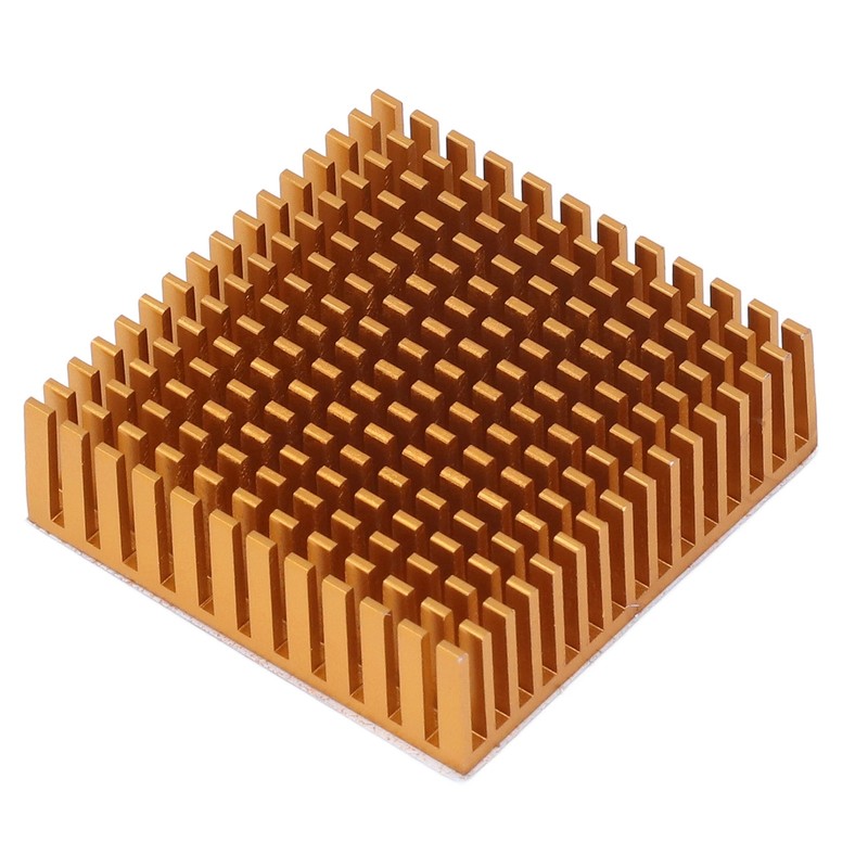 8Pcs Cooling Fins Aluminum Alloy Power Radiator Slotted Heatsink for
