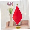Outanaya 2pcs Flag Holder Stand for Desktop Flags Stable Base