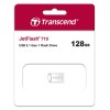Transcend 128GB JetFlash 710S Metallic USB3.1 Flash Drive Model TS128GJF710S