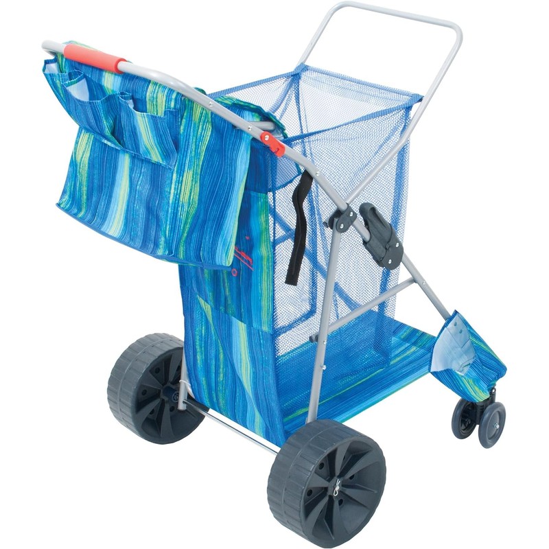 Rio Beach Wonder Wheeler Deluxe Utility, Lawn, and Beach Foldable