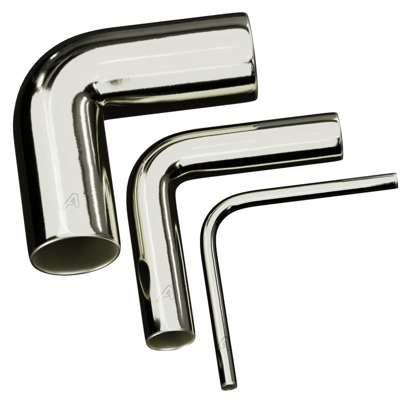 38mm (1.5 Inch) OD Stainless Steel 304 Pipe Fitting Long