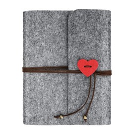 Fotoalbum zum Selbstgestalten,Schwarze Seiten Vintage Filz Scrapbook DIY 30 Blatt,Fotoalben für Valentinstag Jahrestag Geburtstag Geschenk 25X23.5CM,Braun,Groß