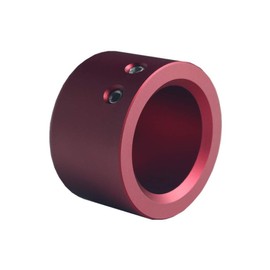 JGR Front Axle Nut Cover Axle Caps for Harley Softail Electra Road Glide Sportster (Red)