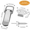 8 Sets Stainless Steel 56 mm Box Lock with 32