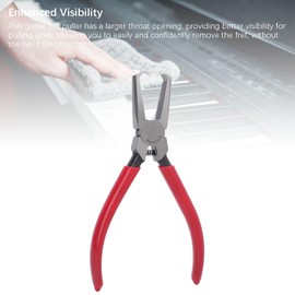 Guitar Fret Pliers Precision Puller Removal and Replacement Tool Acoustic Electric Bass Long Handle Alloy Steel