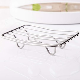 chelnLa Stainless Steel Soap Dish Simple Soap Dish