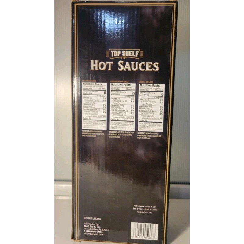 Dat'l Do It Top Shelf Limited Edition Hot Sauce Collection