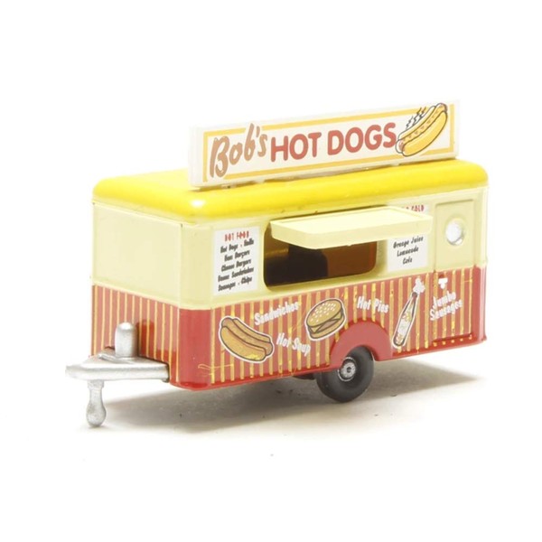 OXFORD DIECAST NTRAIL001 Mobile Trailer Bobs Hot Dogs